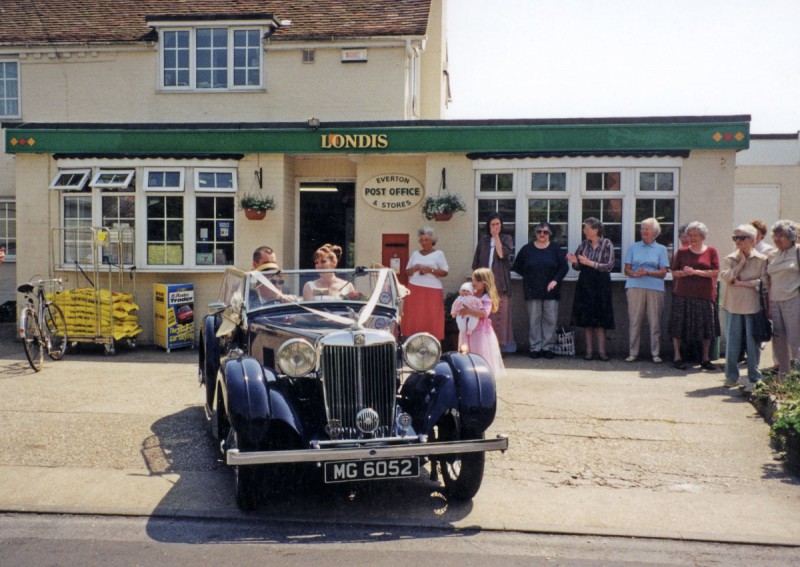 Everton Post Office and Stores, 2001 (courtesy Gill Rowlands)