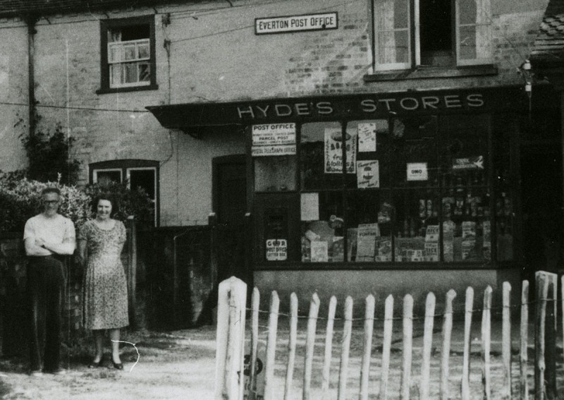 Everton Post Office and Stores, 1949 (courtesy Gill Rowlands)