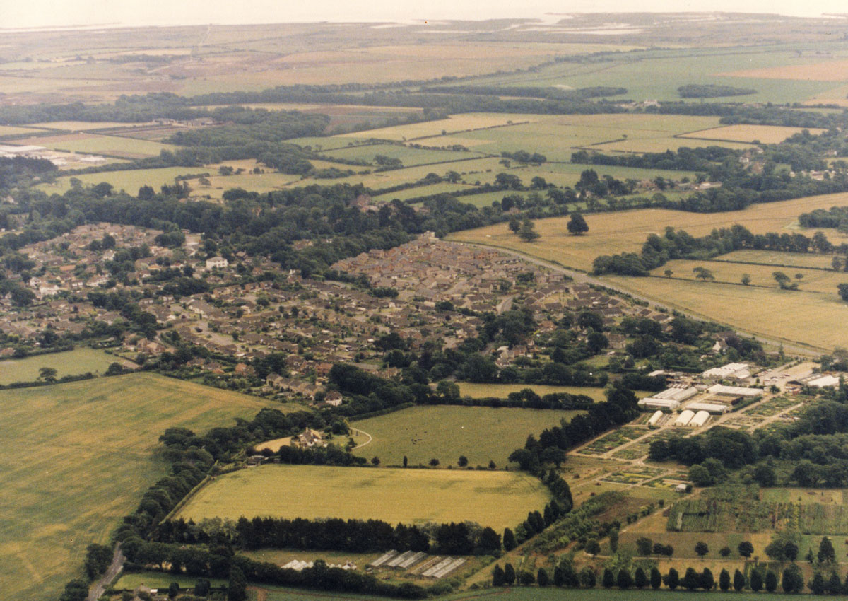 Everton, 1987 Aerial View (photo courtesy Gill Rowlands)