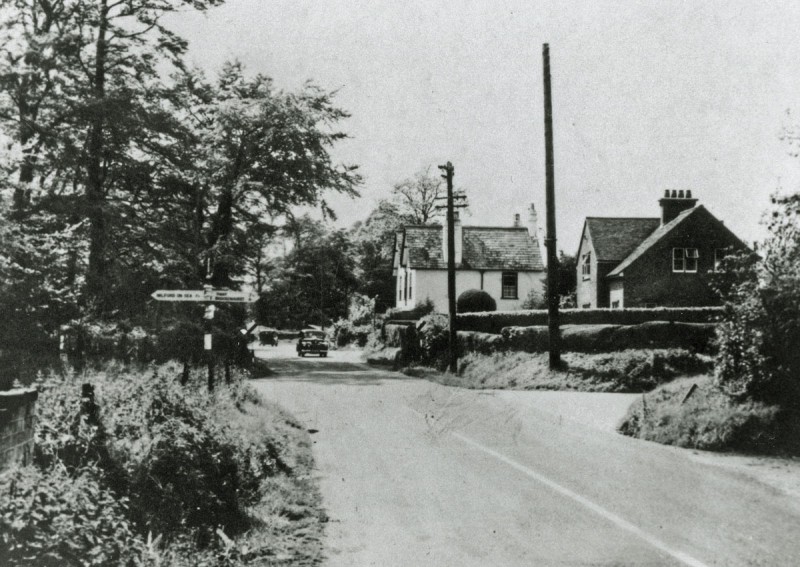 Wainsford Road And Christchurch Road Crossroads 1939