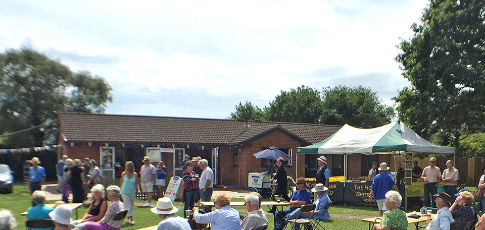 Everton Pavilion during Everton Festival